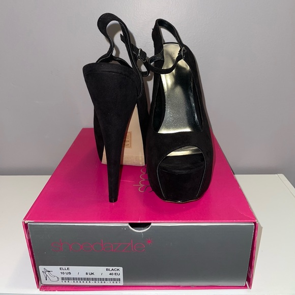 Peep Toe Slingback - Picture 4 of 6